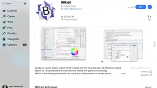 BBEdit screenshot
