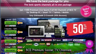 BCE Premium TV screenshot