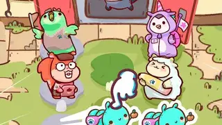 Beast High Merge Cute Friends screenshot