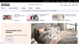Bed Bath & Beyond screenshot