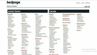 Bedpage screenshot
