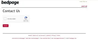 Bedpage screenshot