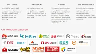Beego screenshot