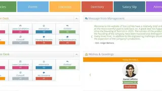 Beehive HRMS screenshot