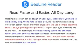 Beeline Reader screenshot