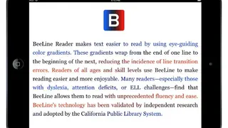 Beeline Reader screenshot