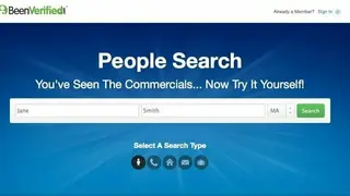 BeenVerified screenshot