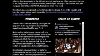 BeepBox screenshot