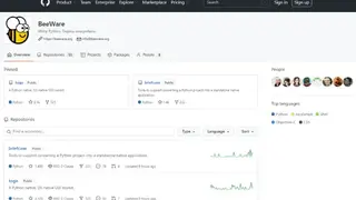 BeeWare screenshot