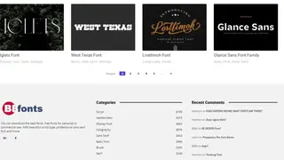 Befonts screenshot