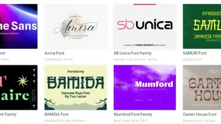 Befonts screenshot