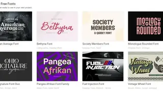 Befonts screenshot