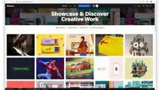 Behance screenshot
