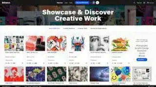 Behance screenshot