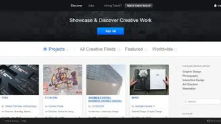 Behance Clone Script screenshot