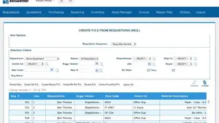 Bellwether Purchasing screenshot