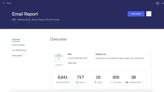 Benchmark Email screenshot