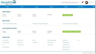 BenefitMall PayFocus screenshot