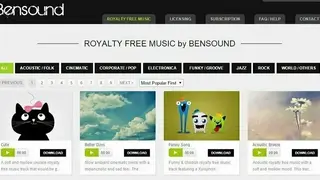 BenSound screenshot
