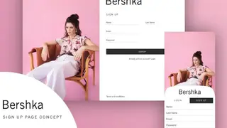 Bershka screenshot