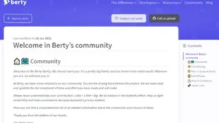 Berty screenshot