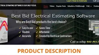 Best Bid Electrical Estimating screenshot