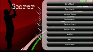 Best Cricket Scorer FREE screenshot