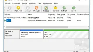 BestCrypt Container Encryption screenshot