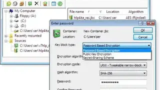 BestCrypt Container Encryption screenshot