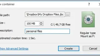BestCrypt Container Encryption screenshot