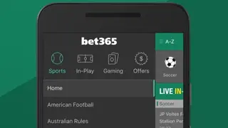 Bet365 screenshot