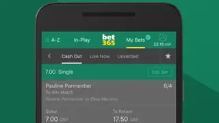 Bet365 screenshot