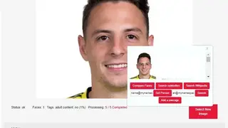 Betaface screenshot