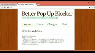 Better Pop Up Blocker screenshot