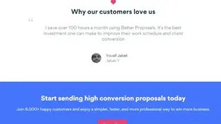 Better Proposals screenshot
