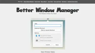 Better Window Manager screenshot