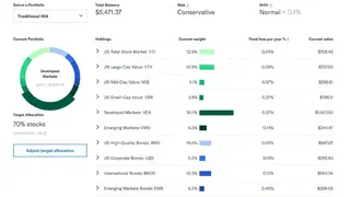 Betterment screenshot