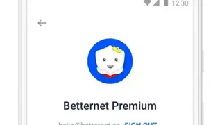 Betternet screenshot