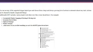 BetterTouchTool screenshot