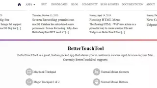 BetterTouchTool screenshot