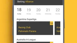 Betting Alliance screenshot