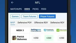 BettingPros screenshot