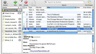 BibDesk screenshot