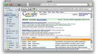BibDesk screenshot