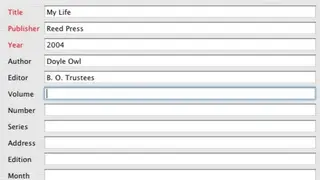 BibDesk screenshot