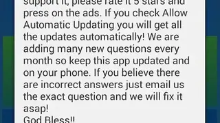 Bible Trivia Quiz Free screenshot