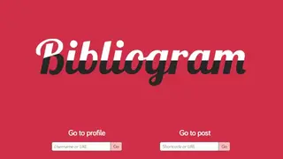 Bibliogram screenshot