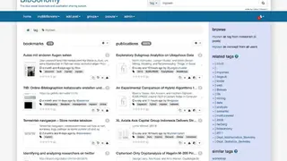 BibSonomy screenshot