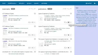 BibSonomy screenshot
