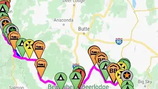 Bicycle Route Navigator screenshot